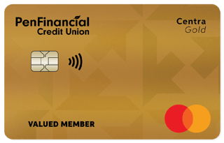 PenFinancial Centra Gold Mastercard®